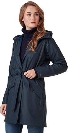 Helly Hansen Kirkwall Ii Raincoat Womens Coat Navy 1 : XS, Polyurethane