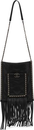 Chanel Borsa con frange - Nero