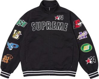 SUPREME SS26 Mascots Zip Up Sweatshirt Jacket Black SUP-SS26-126-BLK