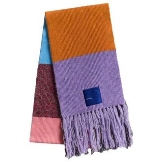 Selfhood Soft Stripe Scarf Schal - Unisex | lila