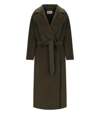 Weekend by Max Mara CAPPOTTO CON CINTURA TEMPERA KAKI MAX MARA WEEKEND