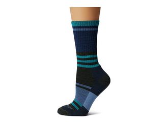 Darn Tough Her Spur Boot Light Cushion Womens Crew Cut Socks Shoes Forest : LG (US 10-11.5), Lycra/Merino/Nylon