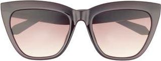 Quay For Keeps 58mm Cat Eye Sunglasses in Brown/Brown at Nordstrom Rack
