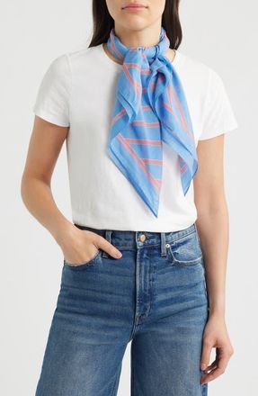 Madewell Medium Cotton Bandana in Calm Blue at Nordstrom
