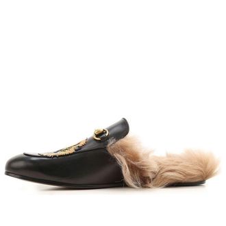 Gucci Princetown with Tiger Appliqueleather Black 451209-DKHH0-1063