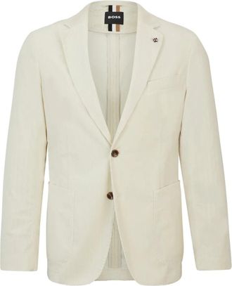 HUGO BOSS Blazers - Heren - Blazers - Wit - XL - Jassen
