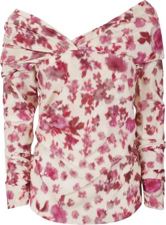 Isabel Marant Brunille Blouse - Dames - Blouses - Veelkleurig - L - Chiffon - Overhemden