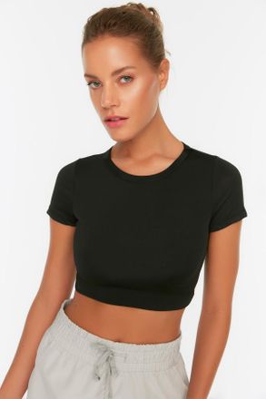 Trendyol Vrouwen Ronde hals Bodycon Blouse