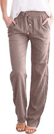 Generic Ladies Evening Pantsuits Red and White Striped Leggings Women Loose Fitting Pants for Women Yoga Pants for Petite Plus Size Pantalones De Mujer De Tel