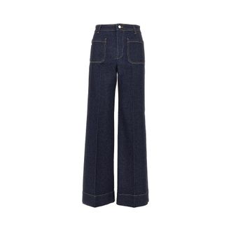 Victoria Beckham Alina wide leg jeans Woman 26
