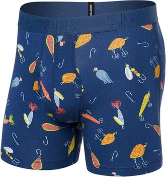 Saxx Saxx Droptemp Cooling Boxer Brief Underwear Mens S Blueberry Cotton Lures BUU925