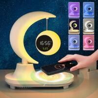 OEM L&aacute;mpara De Noche Led 3 En 1 Con Audio Bluetooth Y Carga Inal&aacute;mbrica, Para Un Ambiente Rom&aacute;ntico Y Colorido (1 Unidad). - Crezuo