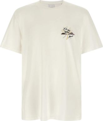 Isabel Marant Honore T-shirt - Heren - T-shirts - Wit - M - Katoen - Tops