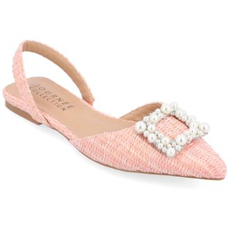 Journee Collection Women & apos;s Hannae Medium and Wide Width Flats