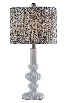 Adesso Ambrose Large Table Lamp in White at Nordstrom