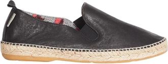 Espadrilles Stijlvolle Zomerschoenen voor Vrouwen - Heren - Espadrilles - Zwart - 42 EU - Schoenen