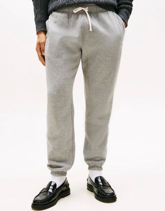 Tommy Hilfiger Mens Tommy Hilfiger Essential Fleece Mens Sweatpants - Medium Grey Heather - Size: 37/36/32/42/Regular