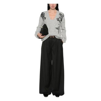 Ermanno Scervino Dames, Truien, Grijs, Maat: S