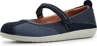 Softwalk Dayton Womens Shoes Navy Suede : 10.5 W (E), Leather