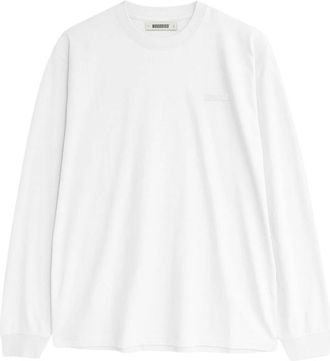 Woodbird Heren, Sweatshirts & Hoodies, Wit, Maat: 2XL Katoen
