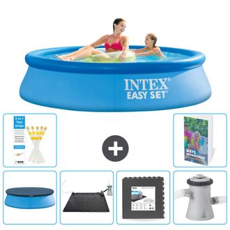 Intex Piscina Easy Set Redonda - 244x61 Cm - 7-piezas S21