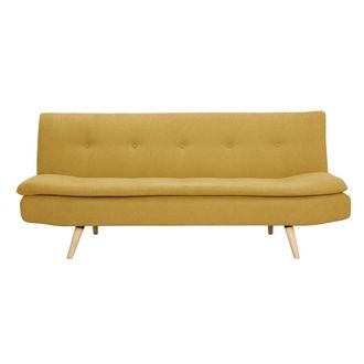 Miliboo Miliboo - Sof&aacute; Convertible N&oacute;rdico 3 Plazas Amarillo Senso
