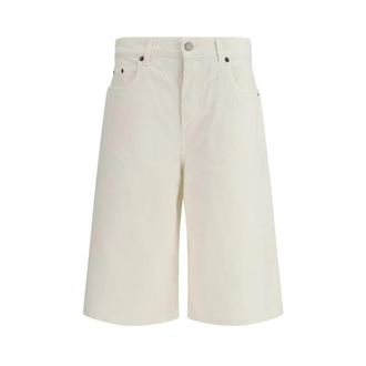 Haikure Becky Twill 45 Bermuda Shorts - Dames - Korte Broeken - Wit - W29 - Katoen - Korte Broeken
