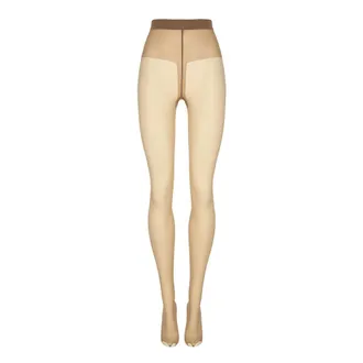 Wolford Calze autoreggenti senza punta di lusso 9 den - - Underwear - Donna - Beige - M