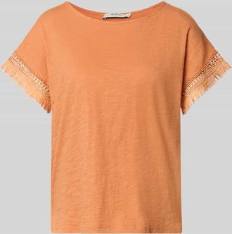 Pepe Jeans London Regular Fit T-Shirt aus reiner Baumwolle Modell NAIN in Orange, Gr&ouml;&szlig;e XL