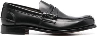 Churchs Zwarte Loafers - Heren - Loafers - Zwart - 42 EU - Leer - Schoenen