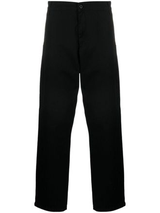 Carhartt Work in Progress Calder mid-rise wide-leg twill trousers - Black