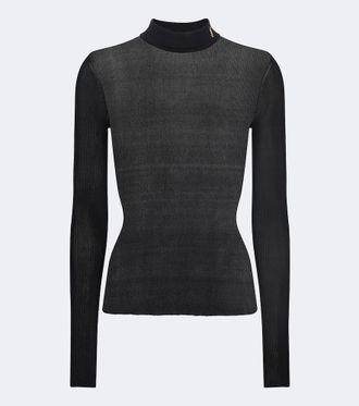 Saint Laurent Lupetto Monogram in seta