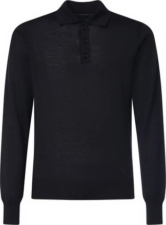 Emporio Armani Wool Polo Shirt
