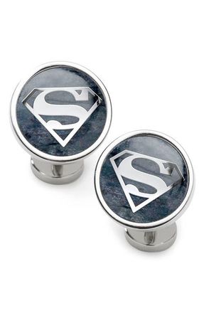 Cufflinks Inc. Superman Cuff Links in Silver at Nordstrom