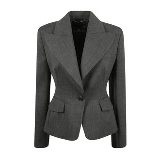 Ermanno Scervino Wool Jacket - female - Ermanno Scervino - Blazers - Gray - 2XS - Jackets