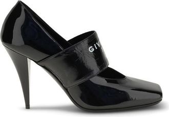 Givenchy Black Calf Leather Bos Taurus High Heel Womens Pumps