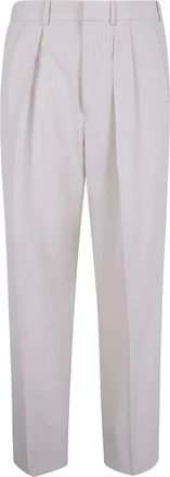 Tom Ford Pantalones de vestir de lana y cachemira - Trousers - Hombre - Blanco - M