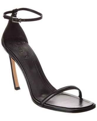 Lanvin Lanvin Swing 95 Leather Sandal