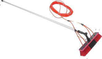 OEM P&eacute;rtiga De Limpieza, Alcance De 8 Metros, Kit De Cepillo Hidr&aacute;ulico, Color Rojo