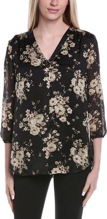 Jones New York 3/4 Sleeve V-Neck Tunic