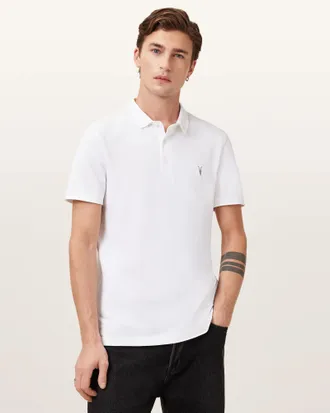 AllSaints Reform Short Sleeve Polo Shirt