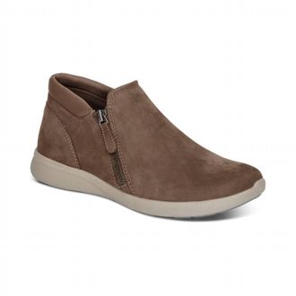 Aetrex Womens Addie Boot In Brown