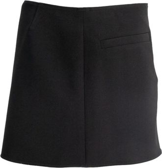 Courr&egrave;ges Donna, Gonne, Nero, S, new