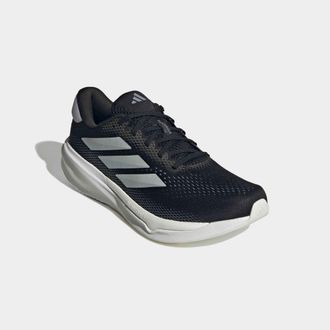 adidas Laufschuh ADIDAS PERFORMANCE SUPERNOVA STRIDE 2, Herren, Gr. 41, schwarz-weiss (core schwarz, cloud wei&szlig;, grau), Synthetik, Textil, Schuhe Laufschuh