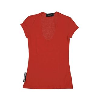 Dsquared2 Tops - Dames - T-shirts - Rood - XS - Tops