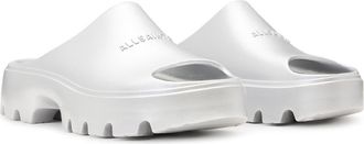 AllSaints Eclipse Platform Slide Sandal in Silver at Nordstrom Rack, Size 10Us / 40Eu
