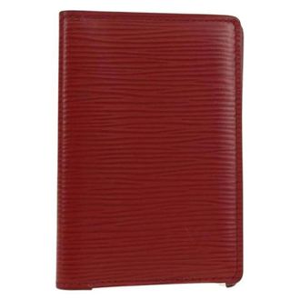 Louis Vuitton Pre-owned Wallets, female, Red, Size: ONE SIZE Pre-owned Card Case