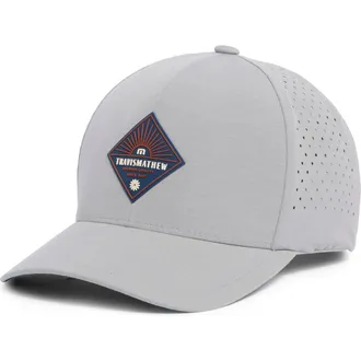 Travis Mathew New Memories Snapback Hat in Heather Sleet at Nordstrom Rack, Size One Size Oz