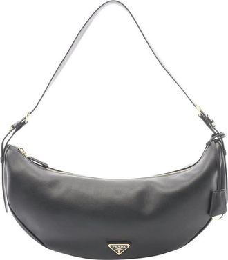 Prada Pre-owned Prada Large Calfskin Demi Lune Shoulder Bag Ladies J1LC0GXA3G99N4PJ