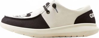 Ariat Womens Milton Menasco Hilo Slip-Ons In Black & White